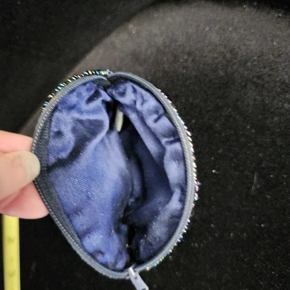 Multicolor Beaded Coin Purse - Picture 3 of 5